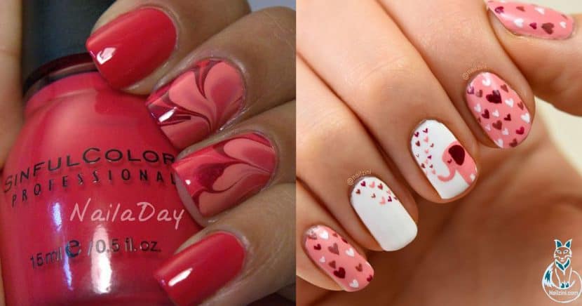  16 diseños de uñas inspirados en San Valentín