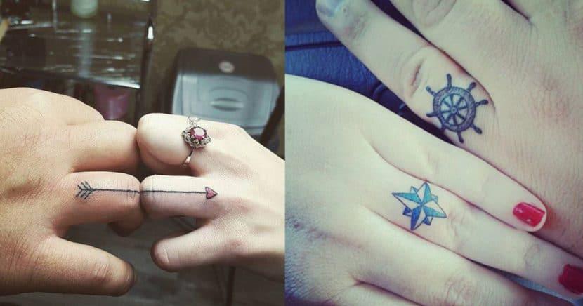 Tatuajes que te harán olvidar el anillo de compromiso