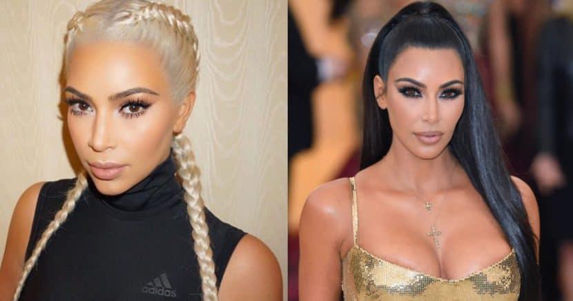 15 peinados de Kim Kardashian que te ayudarán a lograr un look de 10

