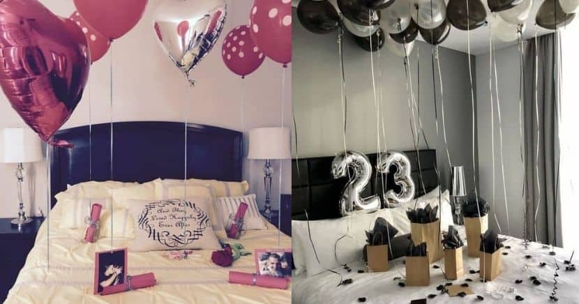 Ideas para decorar la habitación de tu novio en su cumpleaños