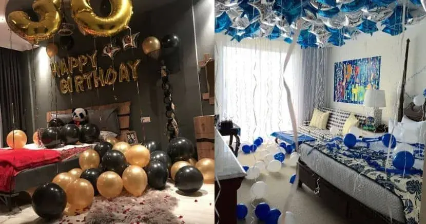 Cómo decorar un cuarto para cumpleaños de hombre