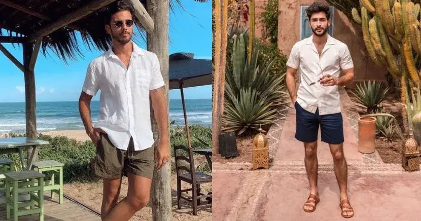 Outfits para playa hombre
