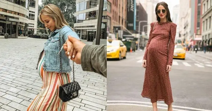Outfit para embarazadas jóvenes
