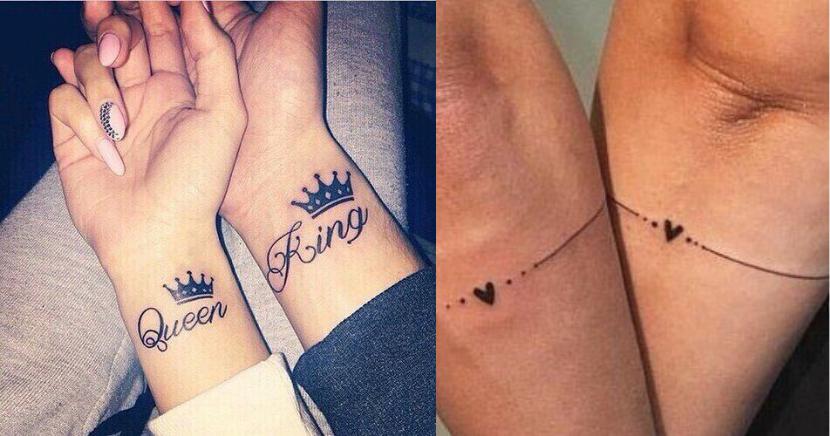 Maravillosas ideas de tatuajes para pareja