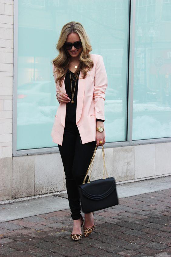 Ideas súper divertidas para armar un outfit rosa con negro - Ideas Consejos