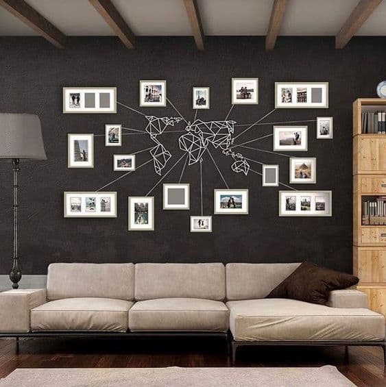 Ideas para decorar la pared de tu habitación - Alrededor del mundo