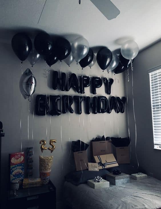 Ideas para decorar la habitación de tu novio en su cumpleaños - Los mejores regalos