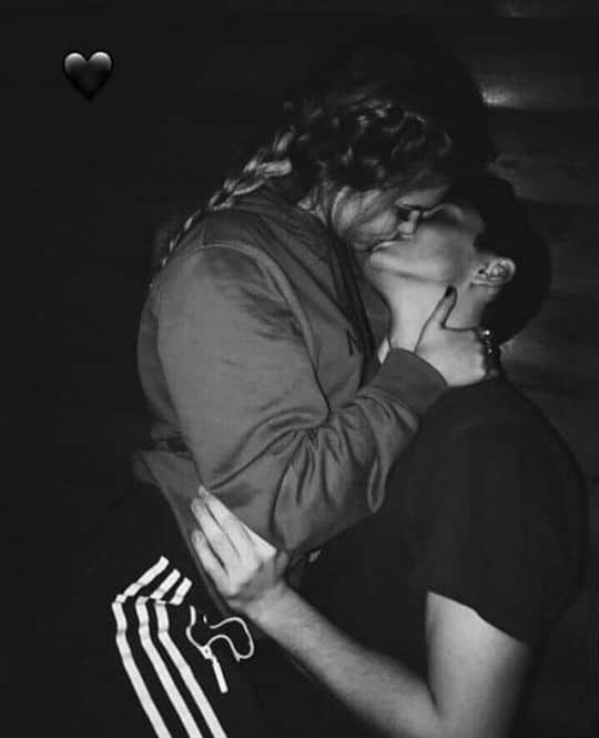 Fotos de parejas Tumblr - Un beso apasionado