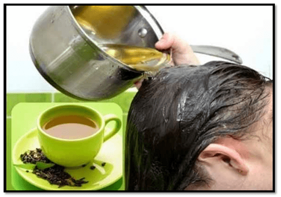 Remedios caseros para evitar la caída del cabello - Té verde