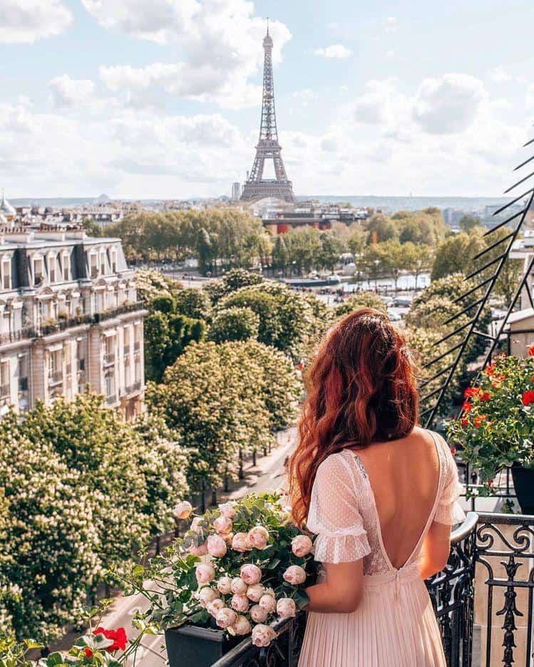 Fotos que me debo tomar cuando vaya a París - Con flores