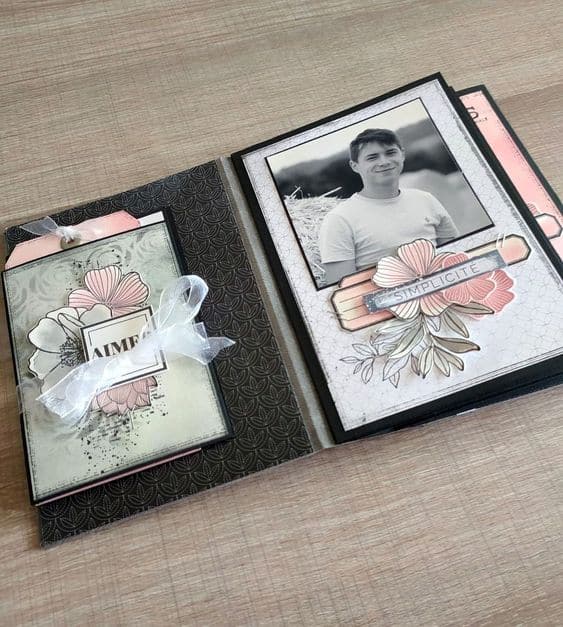 Cartas creativas para mi novio sencillas - Una carta tipo álbum, un libro en sí