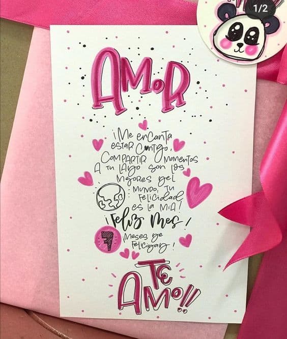 Cartas Creativas Para Mi Novio Sencillas