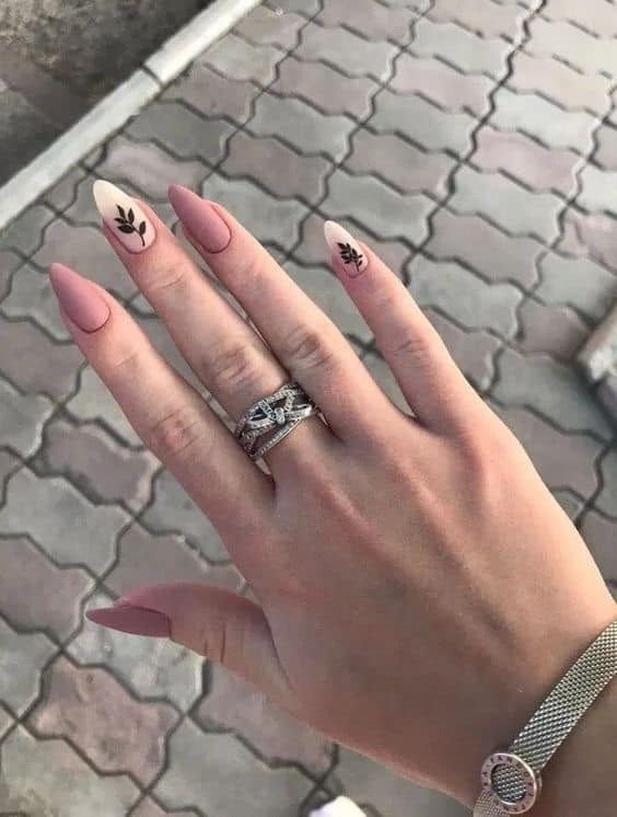 Diseños de uñas largas elegantes -