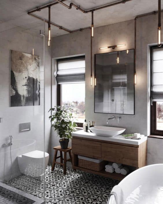 Baños minimalistas: Ideas para decorar tu baño - Elementos naturales
