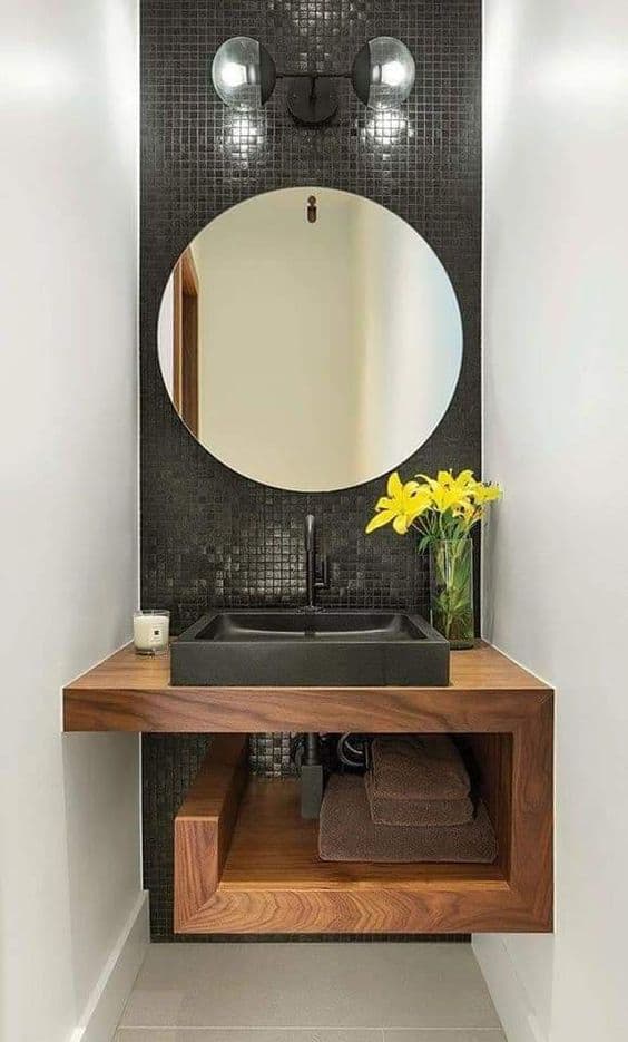 Baños minimalistas: Ideas para decorar tu baño - Lavabos cuadrados