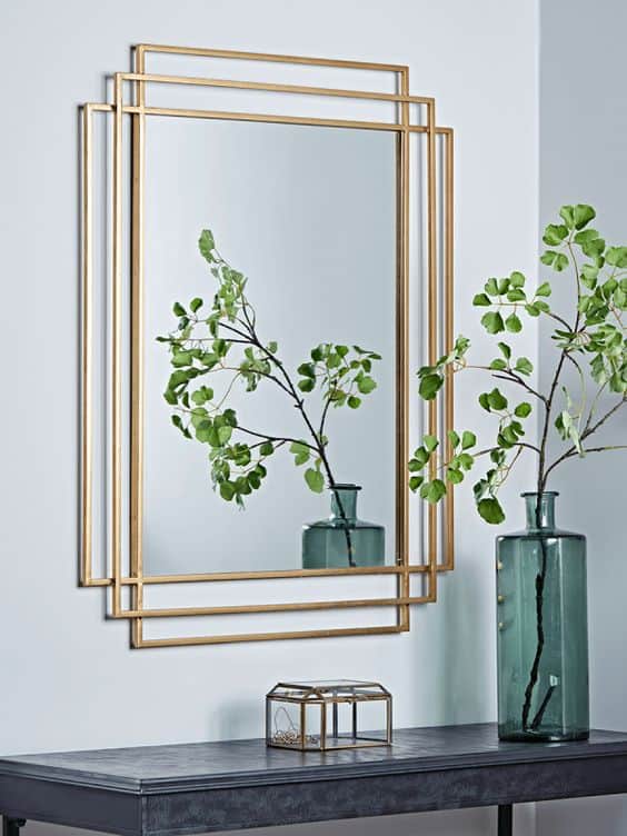 Ideas de espejos decorativos - Art Deco