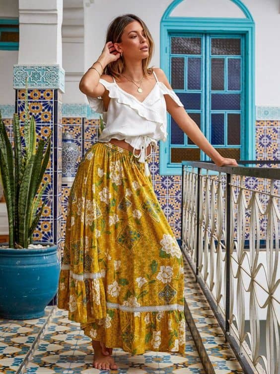 Outfits vintage para mujer -  Cottagecore/ look rústico