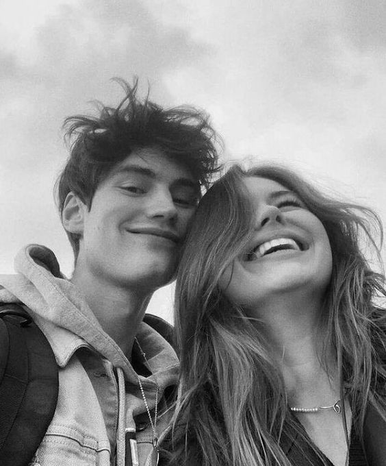 Selfies en blanco y negro para un Instagram retro - Con tu chico