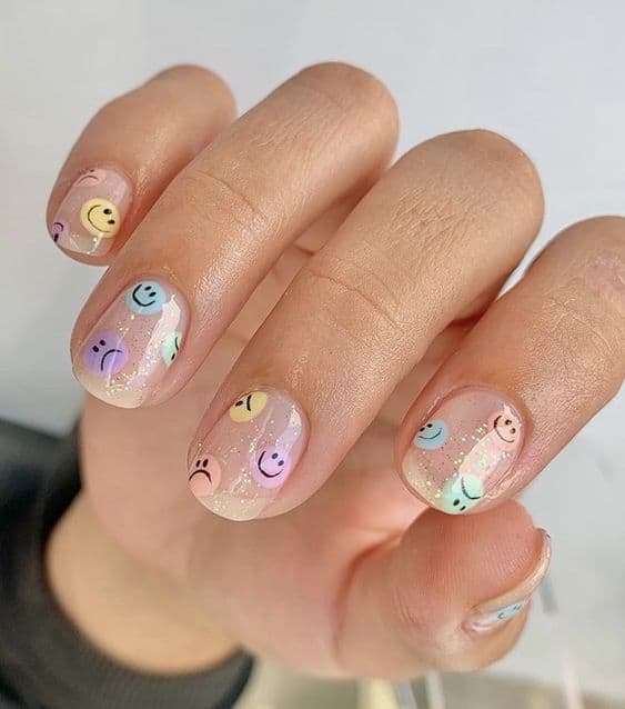 Diseños de uñas para niñas - Divertidas