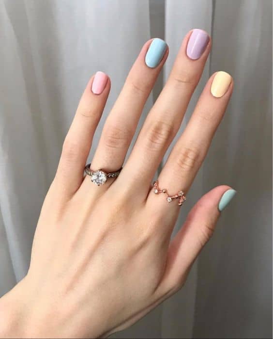 Colores de uñas para primavera