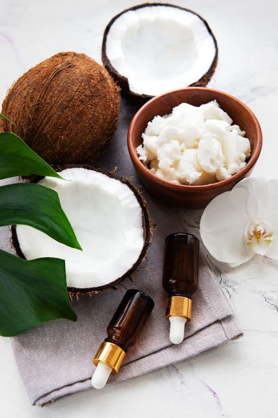 El aceite de coco es malo para la piel - Más pros
