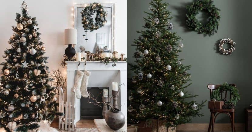Ideas de cómo decorar el árbol de navidad elegante