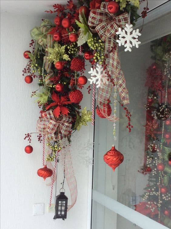 Cómo decorar ventanas en navidad con malla - Muy flexible