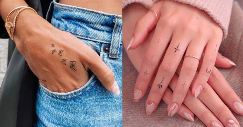 Tatuajes en la mano para mujer