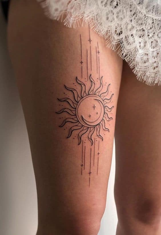Tatuajes en la pierna para mujer - Debajo de la rodilla