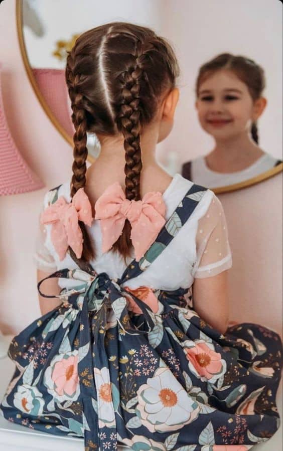 Peinados de niñas para fiestas sencillos - Peinados sencillos
