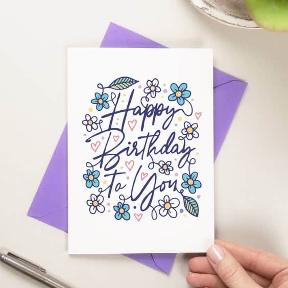 Tarjetas de cumpleaños para mi prima - Mejores deseos