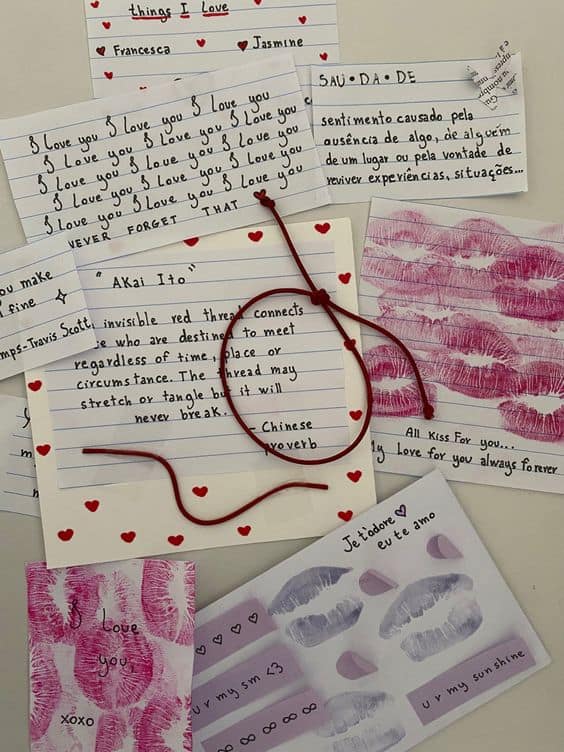 Ideas para cartas de amor - En 3D