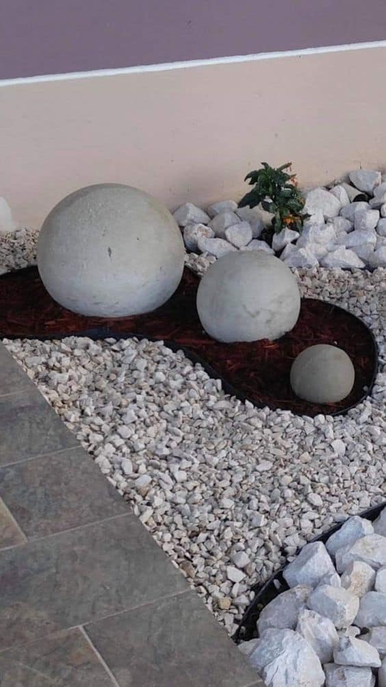 Piedras decorativas para jardín - Formas
