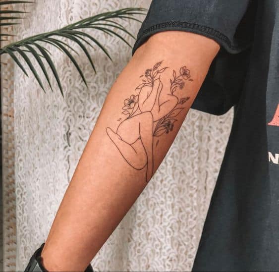 Tatuajes de amor propio - Flores