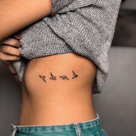 Tatuajes chiquitos para amigas - Aves