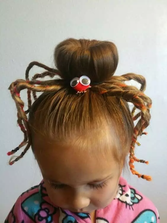 Peinados locos para niñas - Ideas tuyas para el pelo