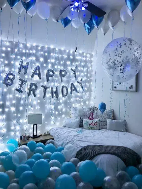 Cómo decorar un cuarto para cumpleaños de hombre - Coqueta