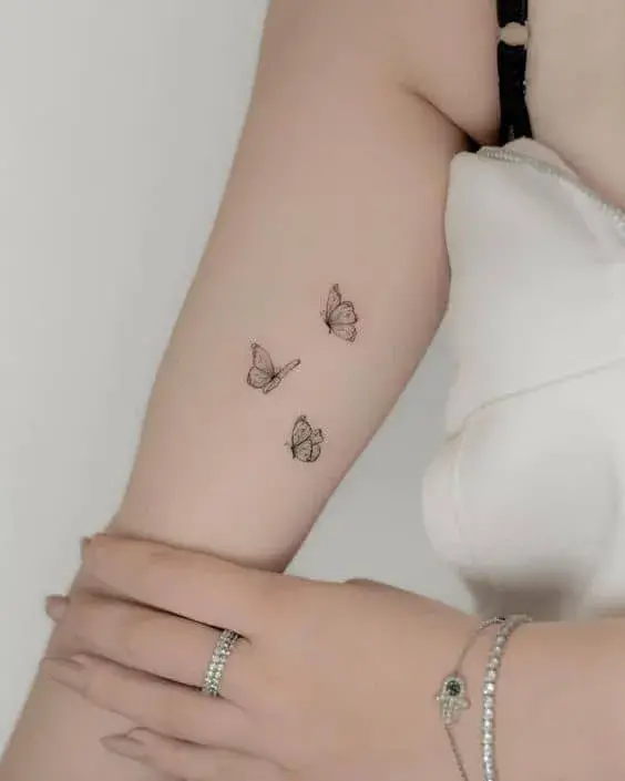 Tatuajes de mariposas pequeñas - Escala de dolor