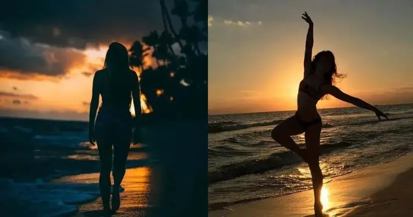 Fotos De Mujeres En La Playa De Noche