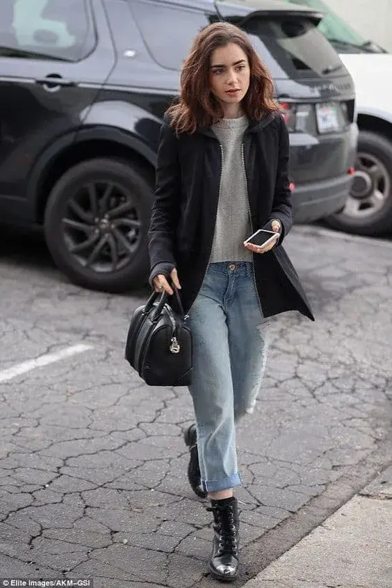 Outfits aesthetic con mom jeans - Dale un toque casual a tu look