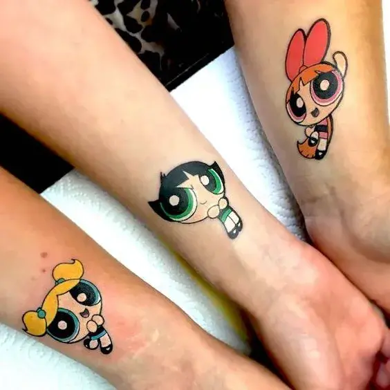 Tatuajes de las Chicas Superpoderosas significado - Burbuja