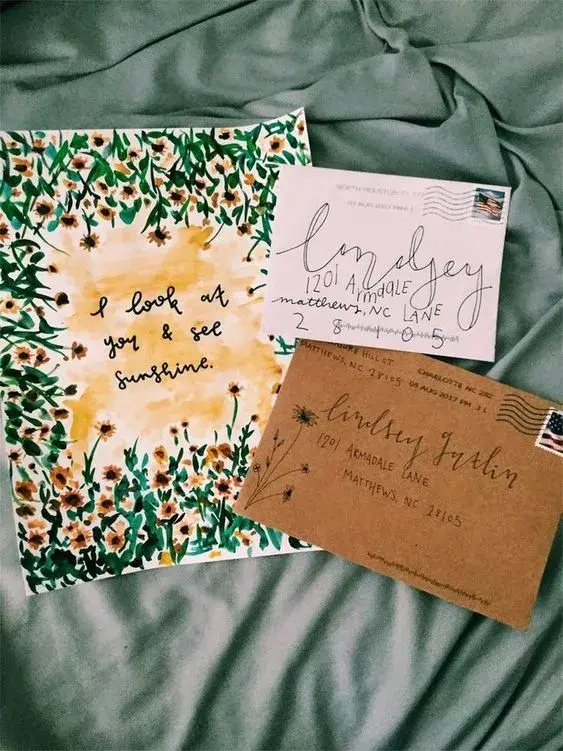 Cartas para mi mejor amiga aesthetic - Con stickers