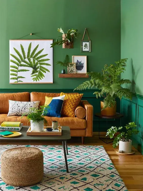 Colores para salas pequeñas - Verdes