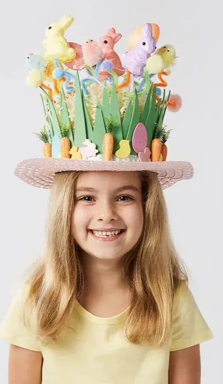 Sombreros locos para niñas fáciles