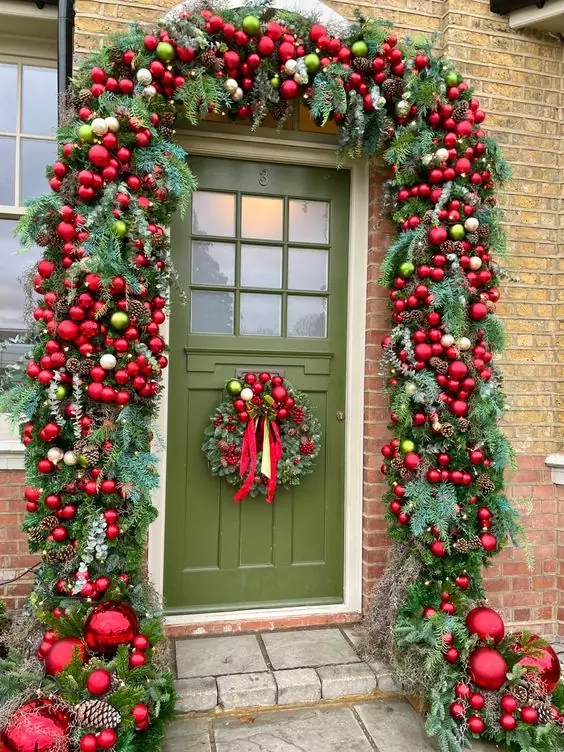 Puertas navideñas decoradas - Un poco de todo