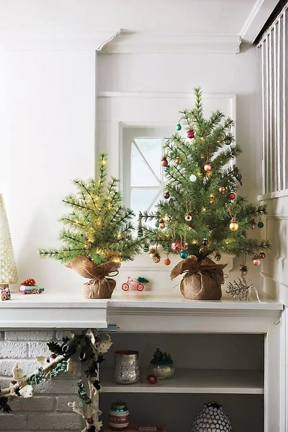 Mini árbol de navidad - ¿Y las luces?